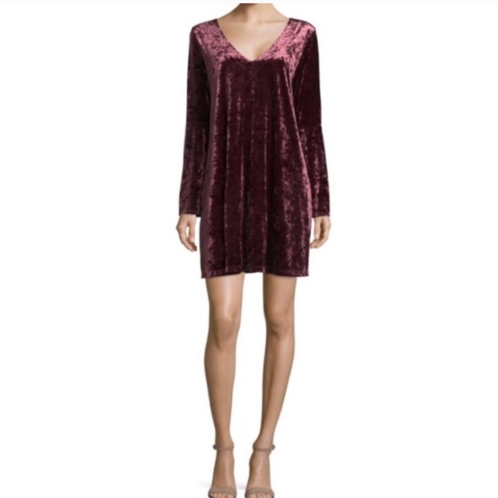 Velvet dress by Ana size M w/bell sleeves